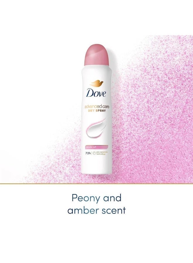 دوف بخاخ مزيل عرق العناية المتقدمة - بودرة ناعمة - 107 جم - Image 3